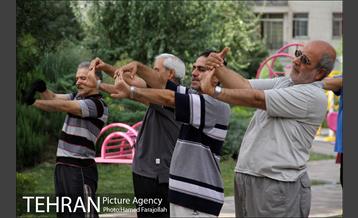 ورزش و نشاط صبحگاهی در بوستان های تهران‎ 9