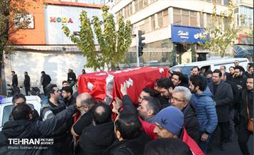 تشییع پیکر خبرنگار فقید مهدی علیرضایی 47