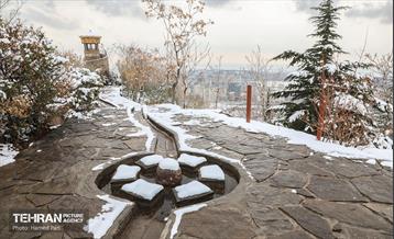 روز برفی در آبشار تهران 32