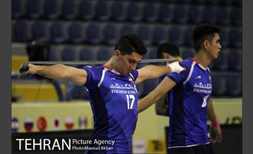 پیروزی قاطعانه تیم والیبال زیر 23 سال ایران مقابل چین 1