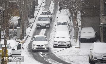 روز برفی تهران 8