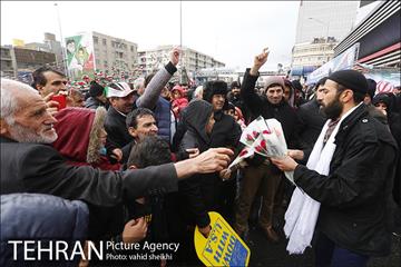 نمایش خیابانی شاهد عینی بمناسبت 22 بهمن  27