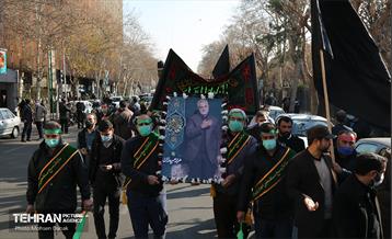 دسته عزاداری کارکنان شهرداری تهران 1