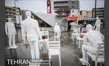 بارش باران بهاری در تهران 10