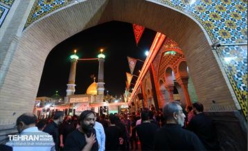 مراسم عزاداری مسلمیه در حرم حضرت عبدالعظیم (ع)