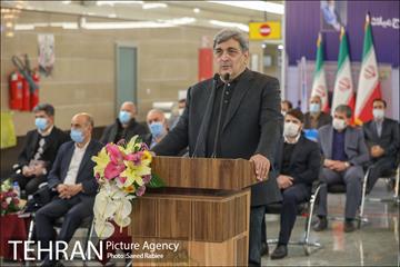 مراسم بهره برداری از ایستگاه برج میلاد 26