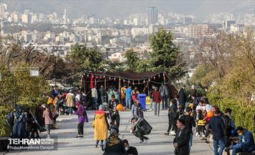 استقبال مسافران نوروزی از برج میلاد تهران  10