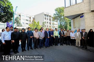 آیین نامگذاری خیابان شهید علی آقا عبدللهی 9