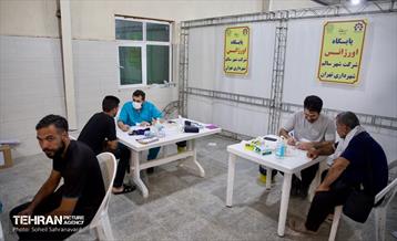 پایگاه اورژانس شهر سالم در مسیر نجف - کربلا 6