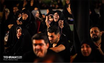 عزاداری شب چهارم محرم در هیئت ریحانة الحسین 61