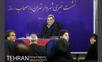 نخستین نشست خبری دکتر پیروز حناچی شهردار تهران - ۲ 36