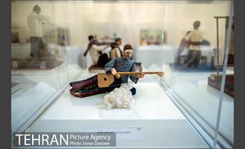 مجسمه مینیاتورهای جهانگیرارجمند در باغ موزه نگارستان 23