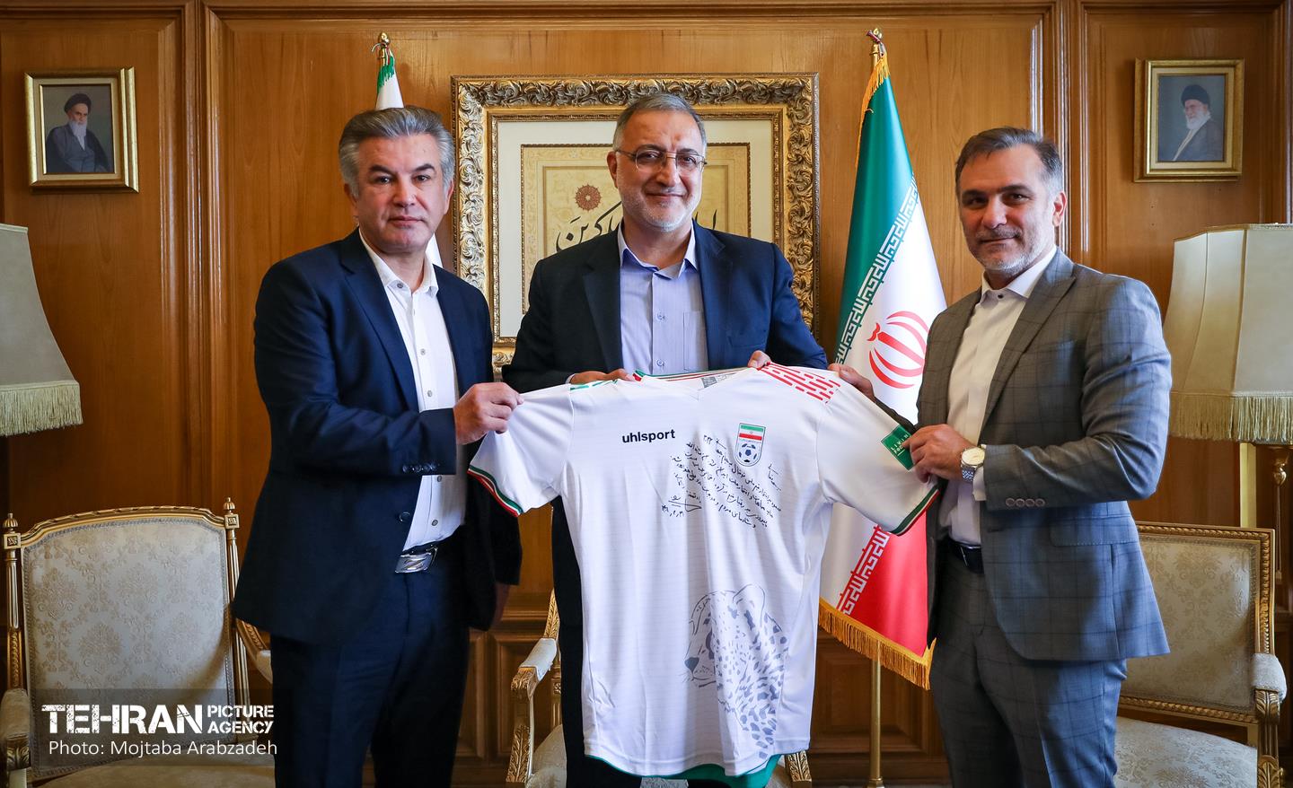 دیدار سرپرست فدراسیون فوتبال با شهردار تهران 11