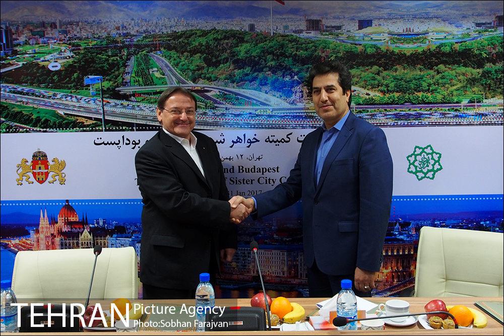 اولین نشست کمیته خواهر شهری تهران و بوداپست 2