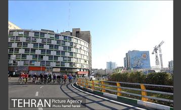 دوچرخه سواری در منطقه 6 به مناسبت هوای پاک 15