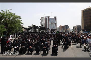 اجتماع صادقیون در فلکه دوم صادقیه 33