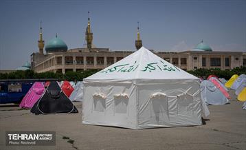 آماده‌سازی زائرشهر بهشت زهرا(س) 1
