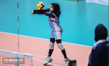 دیدار دو تیم والیبال زنان مهرسان و پیکان تهران 3