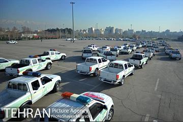 پیشواز نیروهای شهربان و حریم بان از نوروز با حضور شهردار تهران 51
