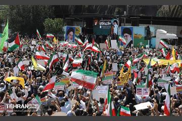 راهپیمایی جمعه «خشم و نصر» در تهران - ۲ 6