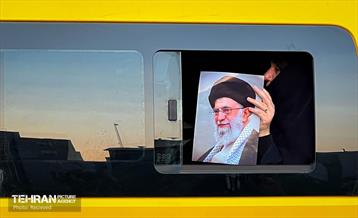 خدمت‌رسانی رایگان تاکسی‌های شهری به شرکت‌کنندگان مراسم تشییع پیکر آقای شهید ایران 1