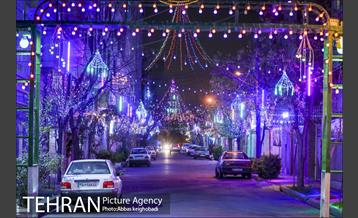 آذین بندی منطقه 21 در ایام شعبانیه 6