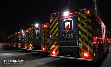 رونمایی از تجهیزات جدید سازمان آتش نشانی تهران  3