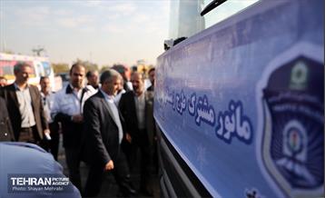 رزمایش زمستانه مشترک شهرداری تهران و پلیس راهور 7