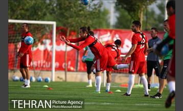 تمرین تیم ملی فوتبال 10