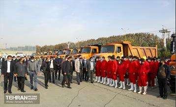 مانور برف روبی شهرداری منطقه 5