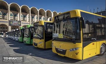 آیین رونمایی مرحله نخست واگذاری ناوگان حمل و نقل شهری 9