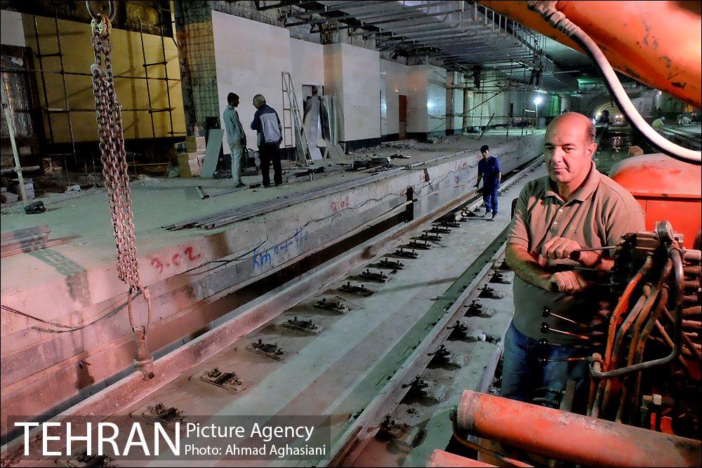 ساخت ایستگاه مترو میدان صنعت 3