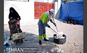 خدمت رسانی شهرداری تهران در شهر کربلا 4