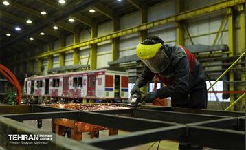 آیین آغاز تولید انبوه قطار تولید ملی 41