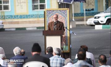 اقامه نماز عید فطر در محله بهرود 35