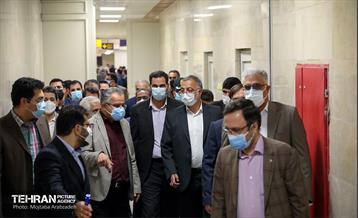 مراسم افتتاح ایستگاه شهید رضایی 10