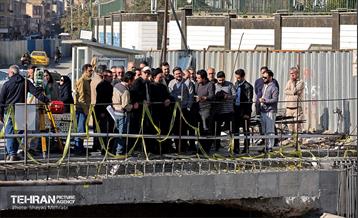 بازدید عضو شورا از پروژه‌های عمرانی شهری 34