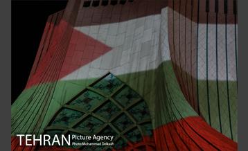 اجرای نورپردازی سه بعدی با موضوع اعلام همدردی با مردم مظلوم غزه  8