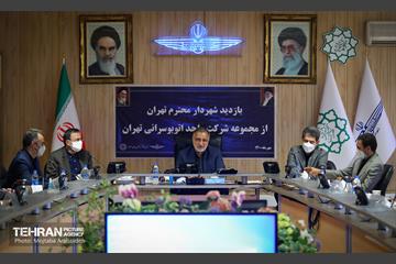 بازدید شهردار تهران از شرکت واحد اتوبوسرانی تهران 13