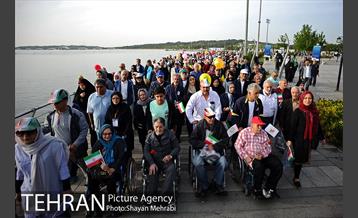 ششمین همایش پیاده روی خانوادگی بازنشستگان شهرداری تهران با حضور شهردار تهران 6