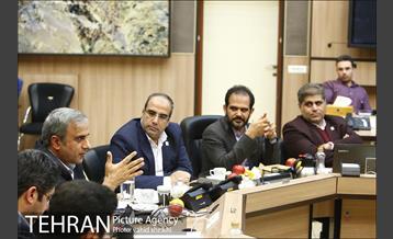 نشست خبری ریاست سازمان پیشگیری و مدیریت بحران شهر تهران 17
