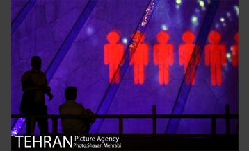 اجرای نورپردازی سه بعدی به مناسبت آغاز هفته سلامت 22