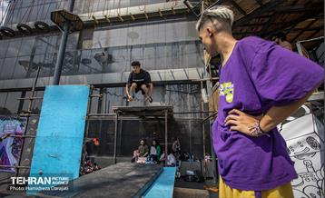 مسابقات پارکور فری استایل  5