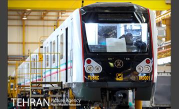 بازدید از اولین قطار ملی مترو 29