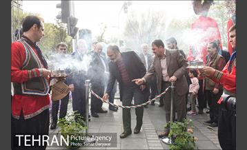 افتتاح نوروزگاه هنر در پیاده‌راه بلوار کشاورز 28