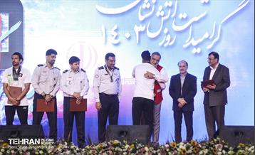 آیین بزرگداشت روز آتش نشان 5