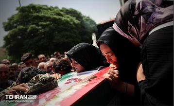 مراسم تشییع پیکر مطهر سرباز شهید ماهان ستاره 30