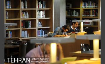 کتابخانه ملی در فصل امتحانات 19