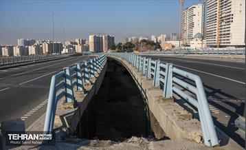 بازگشایی پل تقاطع غیرهمسطح بزرگراه شهید همدانی با رودخانه وردآورد 32