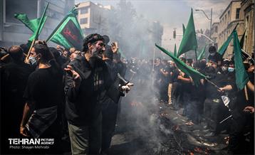 خیمه سوزان ظهر عاشورا در چهار راه گلوبندک  31